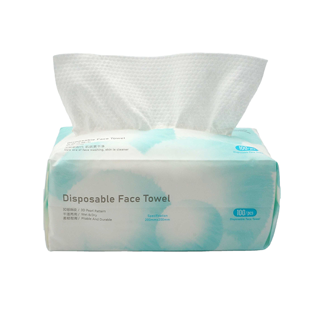 Disposable Tissues Dry Baby Facial Tissue 100% Cotton Cleansing Cotton Tissues For Daily Use Dry Wipes